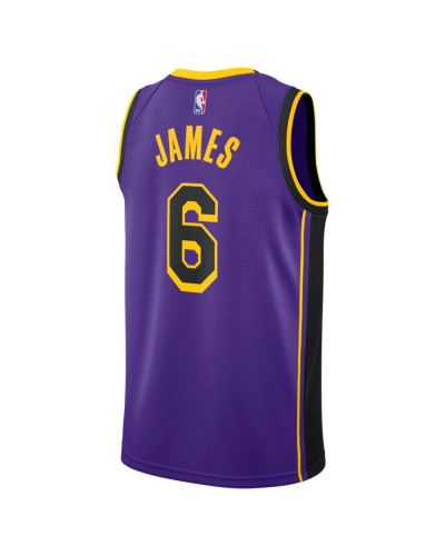 Maillot Jordan NBA Lebron James Los Angeles Lakers Jordan Statement Edition