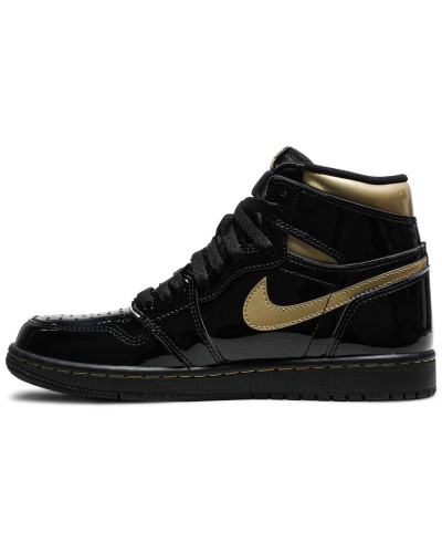 Air Jordan 1 Retro High OG 'Black Metallic Gold' 2020