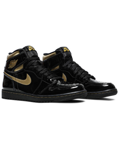 Air Jordan 1 Retro High OG 'Black Metallic Gold' 2020