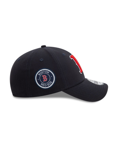 Casquette 9FORTY Adjustable Boston Red Sox MLB Side Patch Bleu Marine