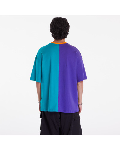 Karl Kani KKJ Block Boxy Tee Petrol/Purple