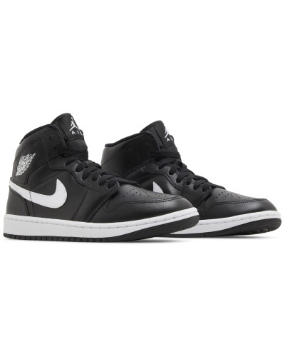 Air Jordan 1 Mid 'Black White'