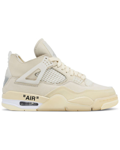 Off-White x Wmns Air Jordan 4 Retro SP 'Sail'