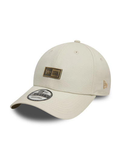 Casquette New era 9FORTY Adjustable New Era Badge Crème