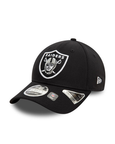 Casquette New era 9FORTY Stretch Snap Las Vegas Raiders NFL Noir