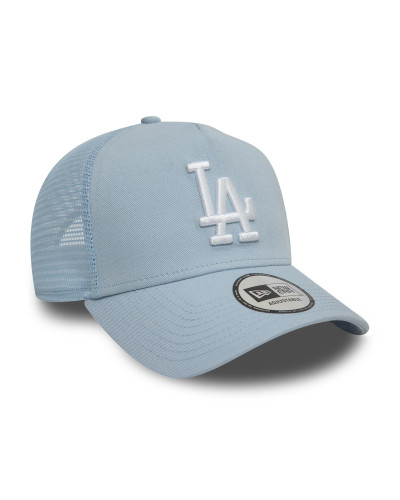 Casquette New era 9FORTY A-Frame Trucker LA Dodgers League Essential Bleu Pastel