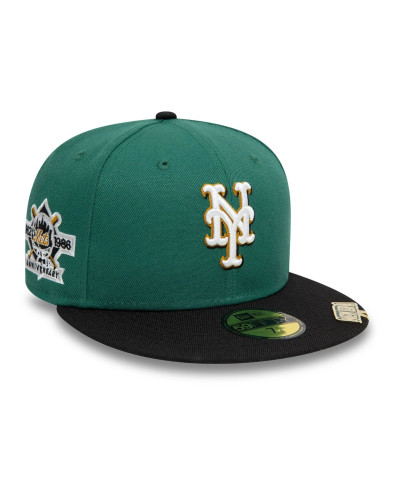 Casquette New era 59FIFTY Fitted New York Mets Visor Clip Vert