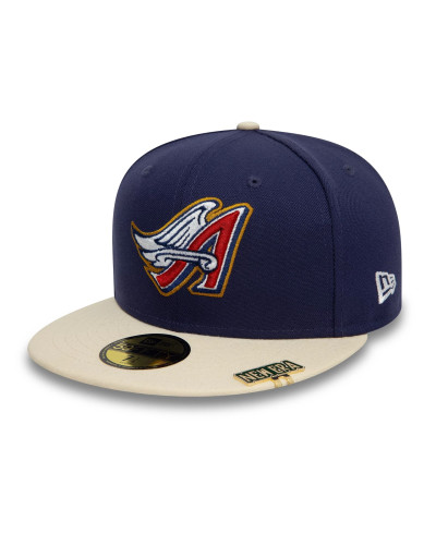 Casquette New era 59FIFTY Fitted LA Angels Visor Clip Bleu Marine