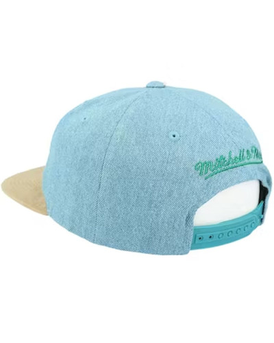 Cap Snapback Mitchell & Ness - Celtics Denim Script Cap