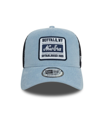 Casquette New Era 9FORTY A-Frame Trucker Patch New era  Cord Bleu Pastel