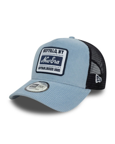 Casquette New Era 9FORTY A-Frame Trucker Patch New era  Cord Bleu Pastel