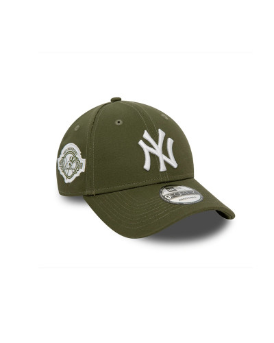 Casquette New Era 9FORTY New York Yankees MLB Side Patch Vert
