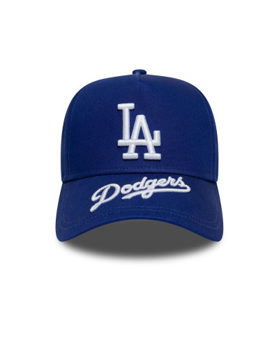 Casquette New Era Los Angeles Dodgers 9FORTY Aframe Visor Hit bleu