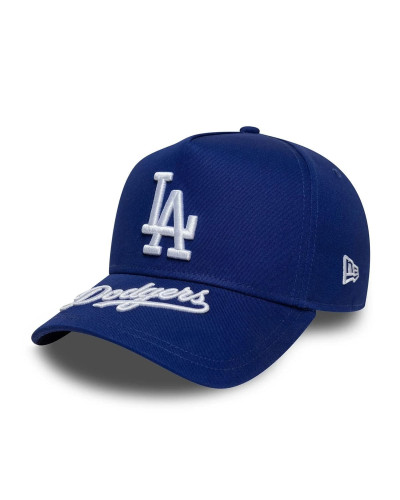Casquette New Era Los Angeles Dodgers 9FORTY Aframe Visor Hit bleu
