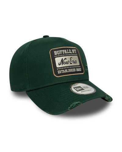 Casquette New Era 9FORTY Patch Wash Aframe vert