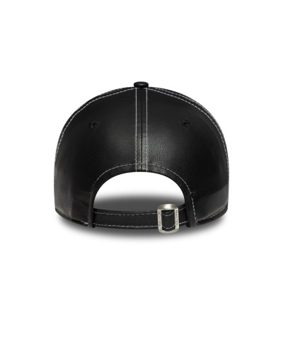 Casquette Simili Cuir Femme 9Forty NY Yankees Noir