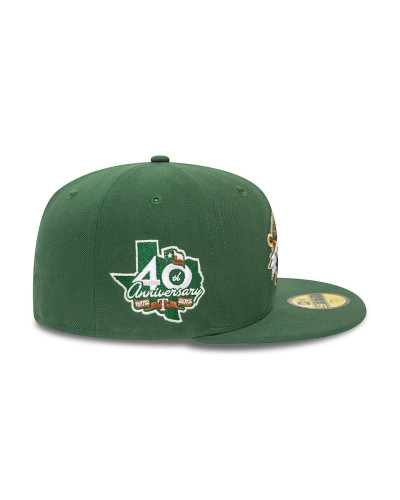 Casquette New Era 59FIFTY Fitted MLB Cooperstown Alternative T Rangers dark green