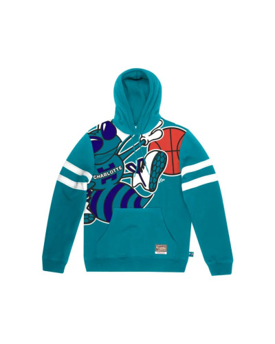 Sweatshirt à capuche Mitchell & Ness NBA Substantial Hornets