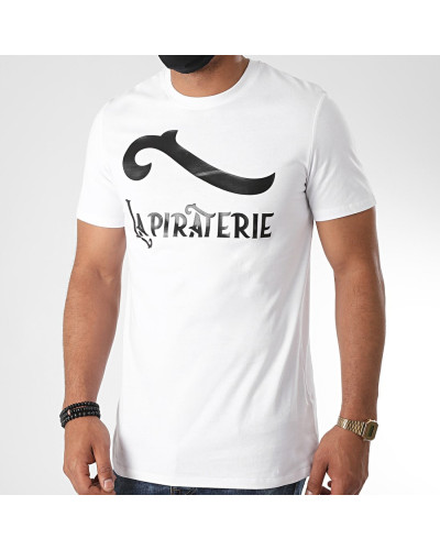 T-Shirt La Piraterie Outlaw Blanc
