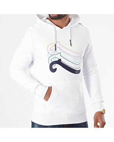 Sweat à capuche La piraterie Shine blanc