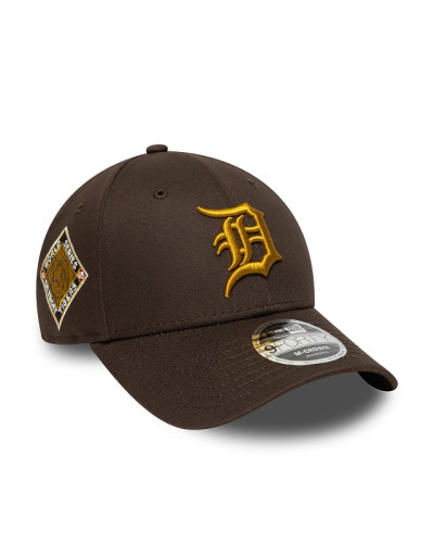 Casquette 9FORTY M-Crown Detroit Tigers MLB World Series Patch Marron