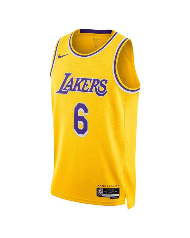 Maillot Nike James Icon Edition Swingman LA Lakers