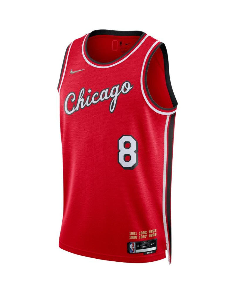 Maillot Nike Dri-FIT NBA Chicago Bulls Zach Lavine City Edition Mixtape.