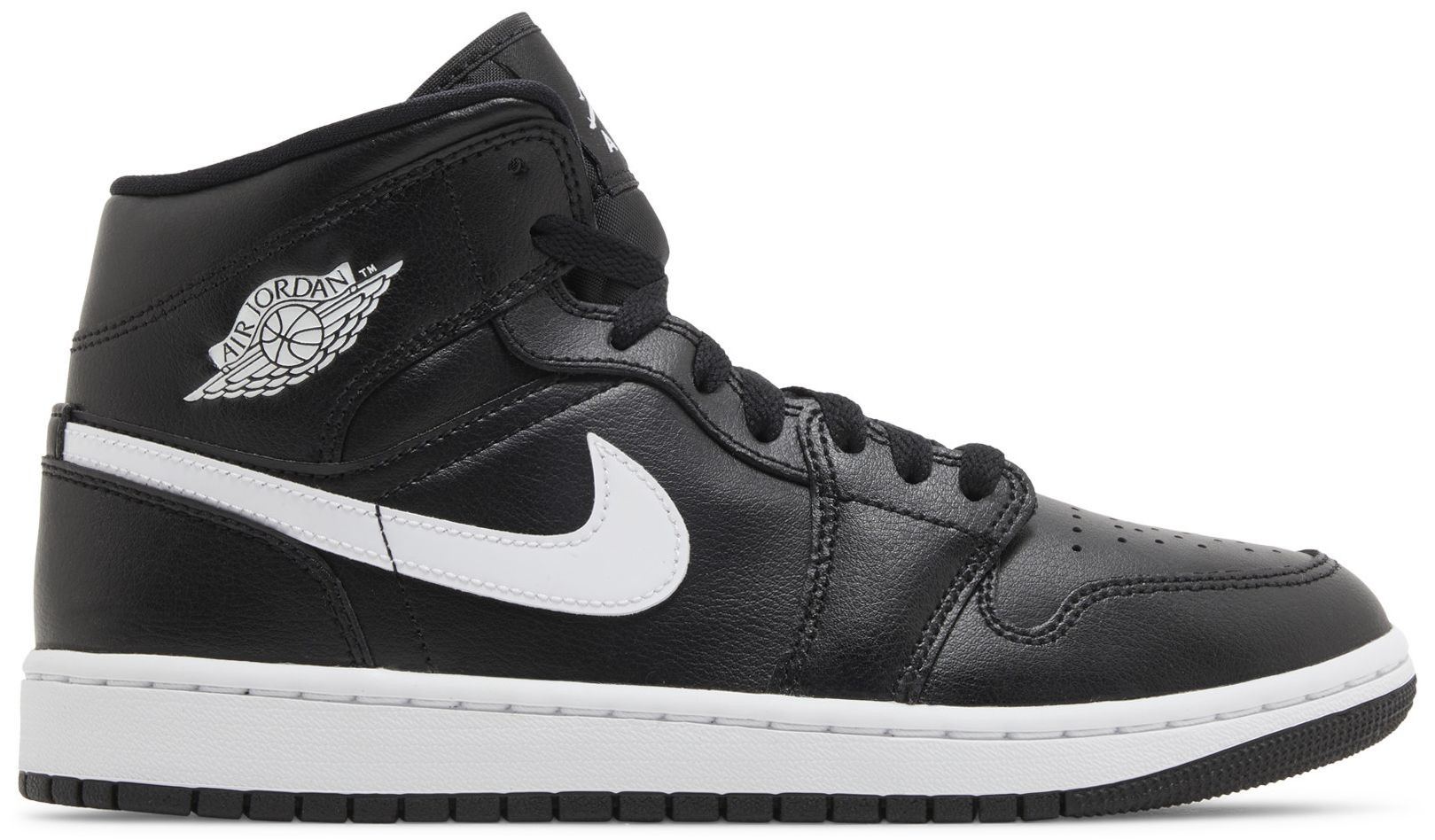 Air Jordan 1 Mid 'Black White'