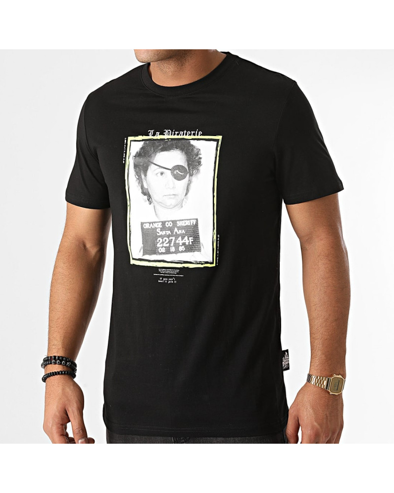 T-Shirt La piraterie Madrina Noir