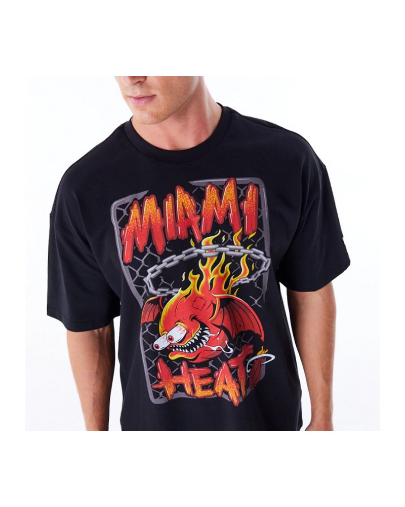 T-Shirt New era Miami Heat NBA Graphic