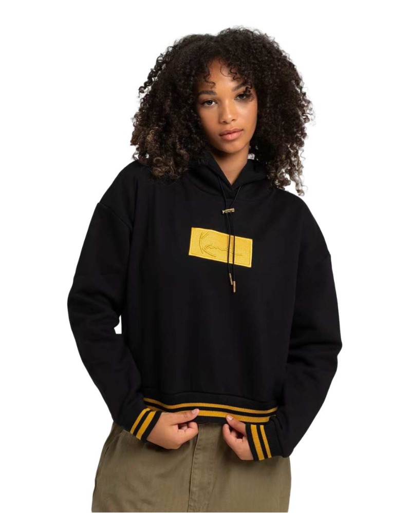 Sweat à capuche Karl Kani Small Signature noir