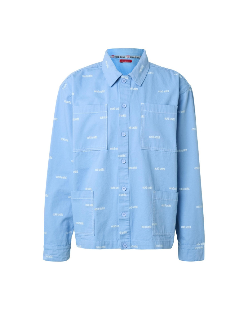 Chemise Ecko Unltd. Allover bleu ciel
