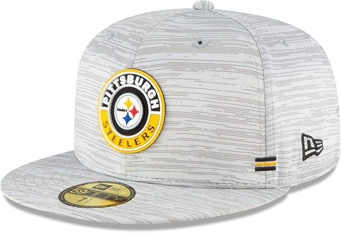 Casquette New Era 59FIFTY Fitted Cap Sideline 2020 Pittsburgh Steelers