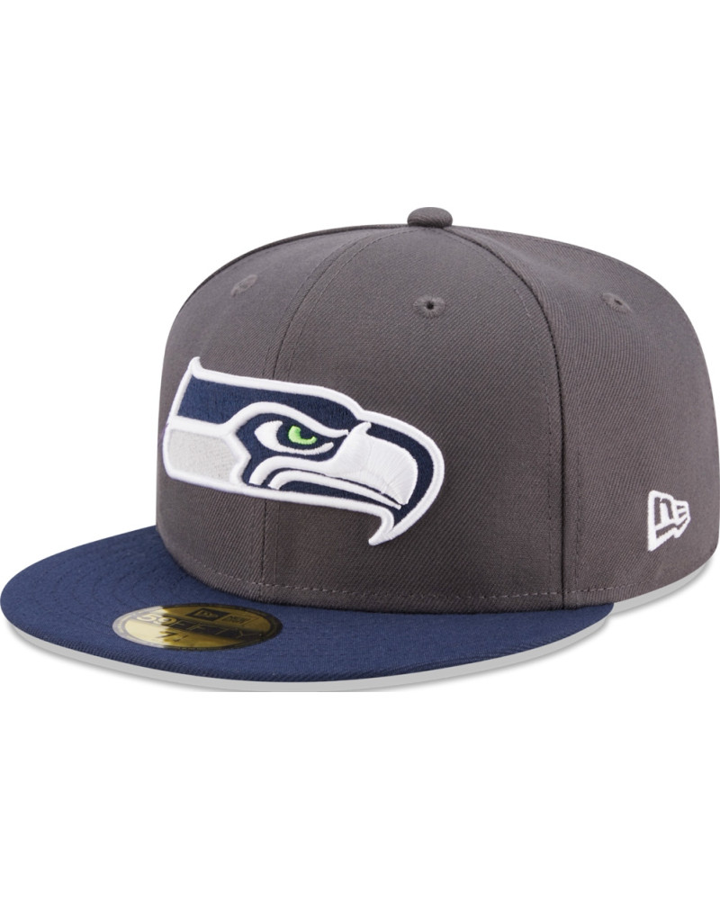Casquette New Era 59FIFTY Seattle Seahawks Graphite Sidepatch Limited Edition