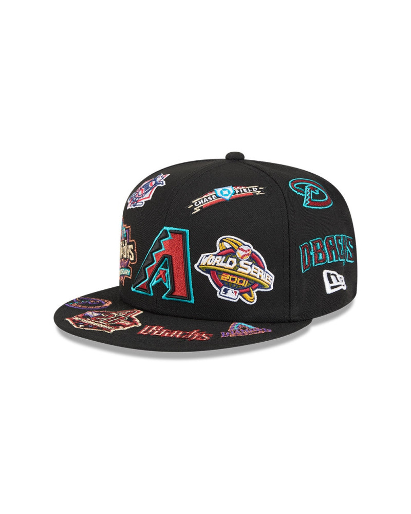 Casquette New Era 59FIFTY Fitted Arizona Diamondbacks MLB All Over Team