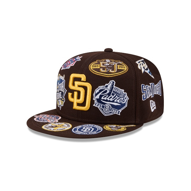Casquette New Era 59FIFTY Fitted San Diego Padres MLB All Over Team