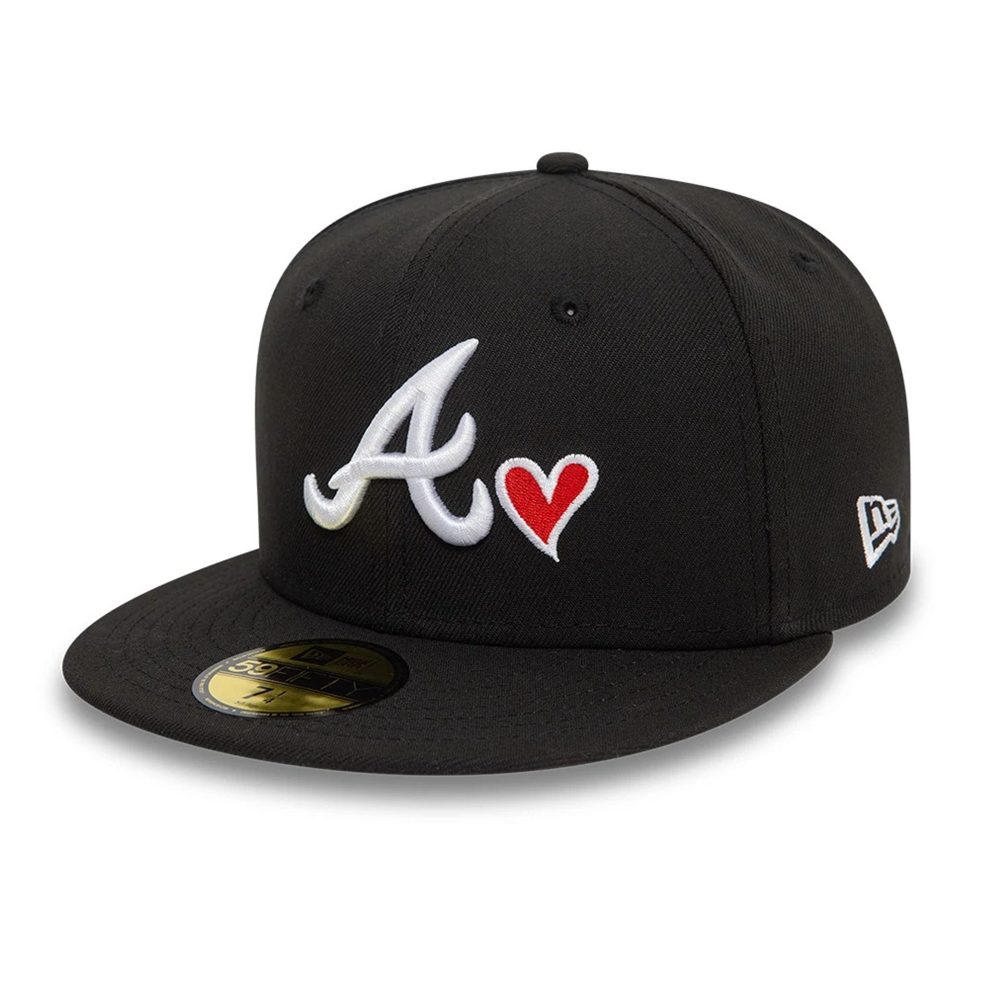 Casquette New Era 59FIFTY Fitted Atlanta Braves Heart Icon