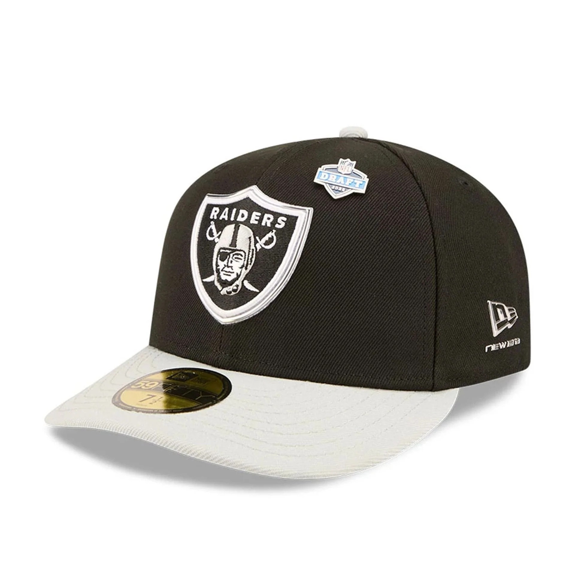 Casquette New Era 59FIFTY Fitted Draft 2026 Las Vegas Raiders
