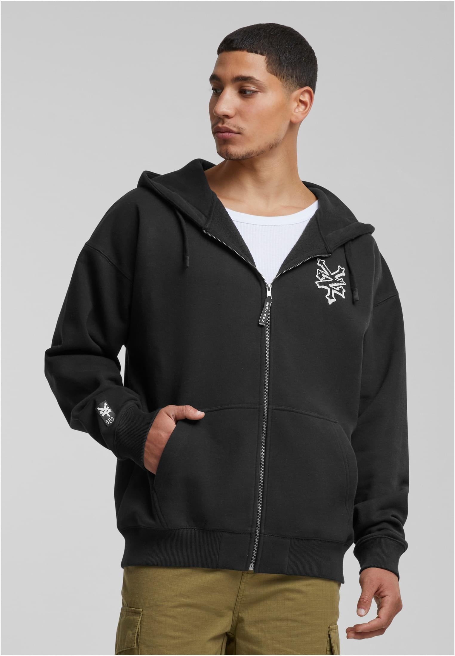 Sweat à Capuche Zippé Zoo York Skeleton ZM243-046-1