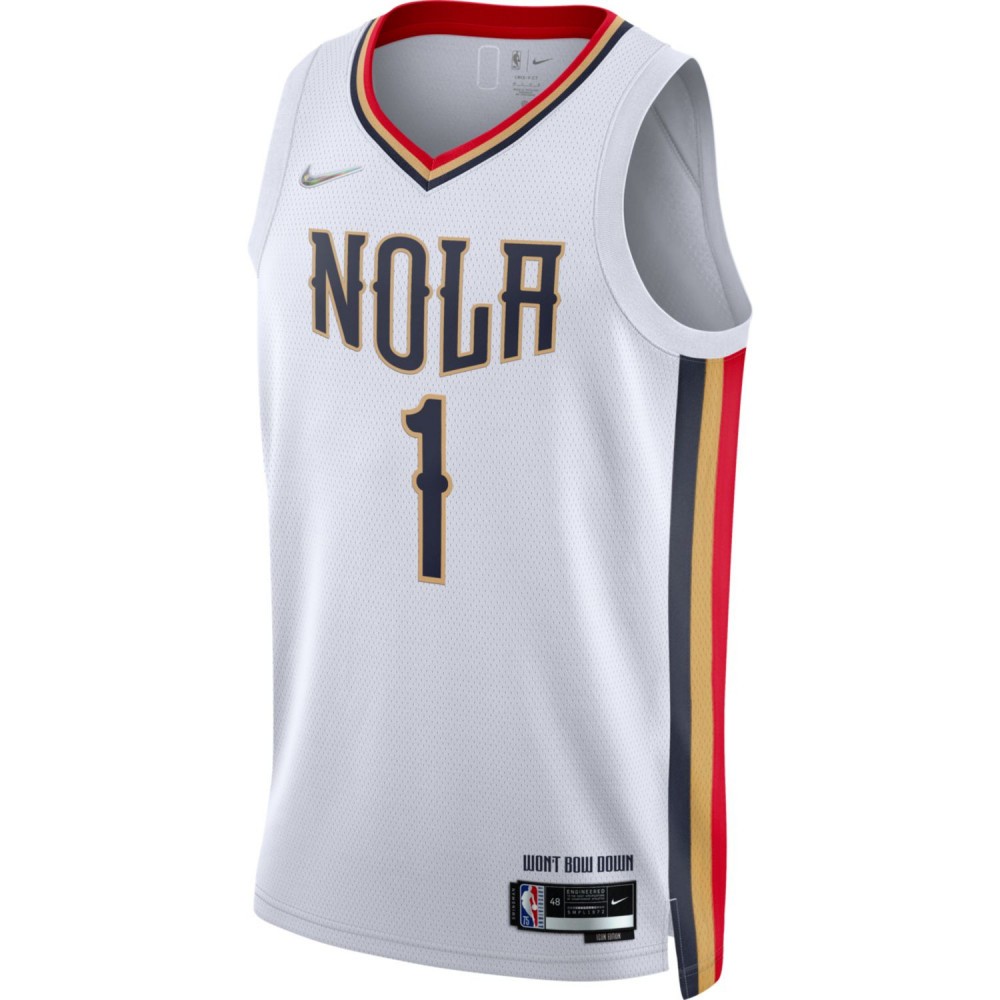 Maillot Swingman New Orleans Pelicans City Edition Mixtape Zion Williamson