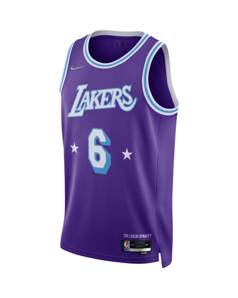 Maillot Swingman Los Angeles Lakers City Edition Mixtape Lebron James